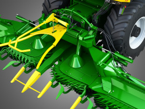 krone forage harvester 3D Model