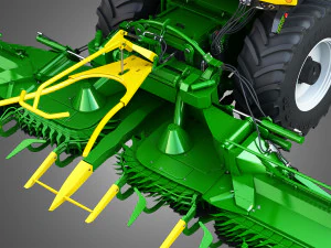 krone forage harvester 3D Model