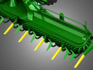 krone forage harvester 3D Model