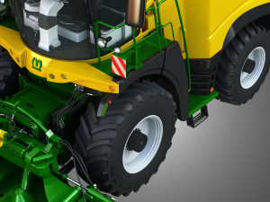 krone forage harvester 3D Model