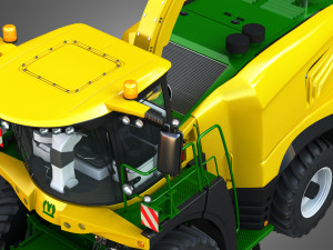 krone forage harvester 3D Model
