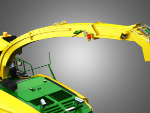 krone forage harvester 3D Model