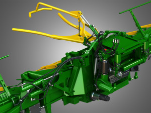 harvester tool 3D 模型