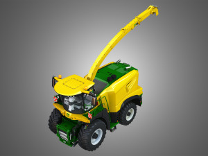 krone forage harvester-without front device 3D-Modell