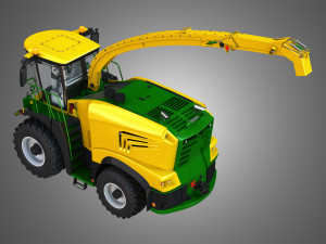 krone forage harvester-without front device 3D-Modell
