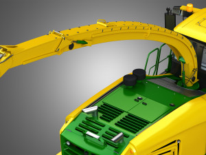 krone forage harvester-without front device 3D-Modell