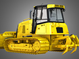dozer - d6k2 track 3Dモデル