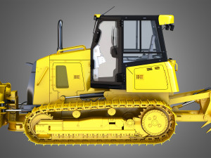 dozer - d6k2 track 3Dモデル