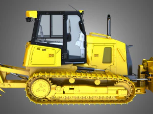 dozer - d6k2 track 3D Model