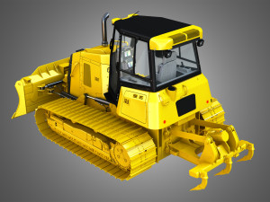 dozer - d6k2 track 3Dモデル