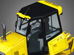 dozer - d6k2 track 3Dモデル