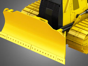 dozer - d6k2 track 3D Model