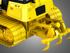 dozer - d6k2 track 3Dモデル