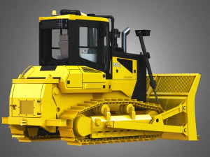 3d handler - 950j bulldozer 3D Model
