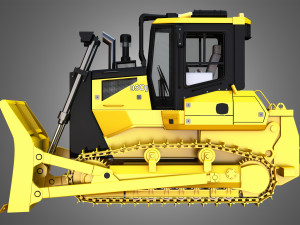3d handler - 950j bulldozer Modèle 3D