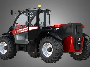 massey ferguson telehandler 9407s 3D Model
