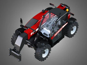 massey ferguson telehandler 9407s 3D Model