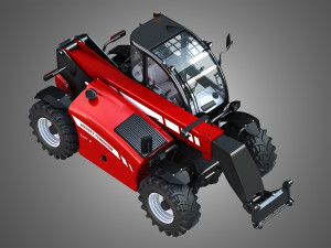 massey ferguson telehandler 9407s 3D मॉडल