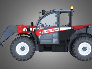 massey ferguson telehandler 9407s 3D Model