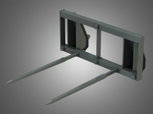 bale spike - front loader 3Dモデル