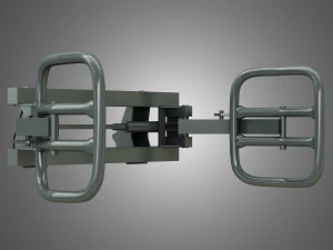 movimentatore di balle fasciate - caricatore frontale Modello 3D