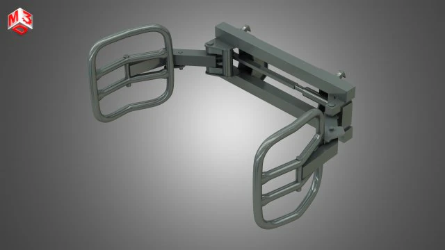 movimentatore di balle fasciate - caricatore frontale Modello 3D .c4d .max .obj .3ds .fbx .stl .blend 
