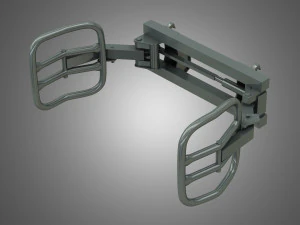 penanganan bale terbungkus - pemuat depan Model 3D