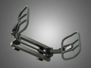 movimentatore di balle fasciate - caricatore frontale Modello 3D