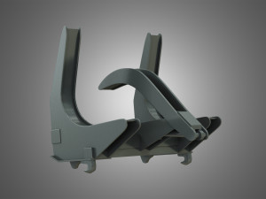log fork - stoll - front loader 3D मॉडल