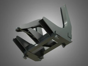 log fork - stoll - front loader 3D Model