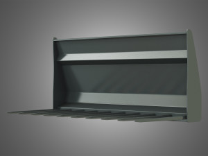 manure fork - front loader 3D Model