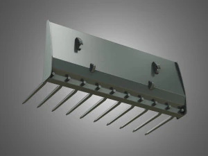 forca per letame - caricatore frontale Modello 3D