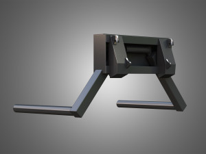 kramer loader - front loader 3D 模型