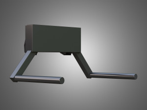 kramer loader - front loader 3D 模型