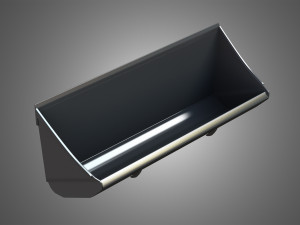 universal bucket - front loader Model 3D