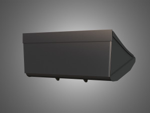 universal bucket - front loader Model 3D