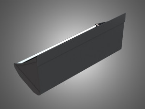 universal bucket - front loader Model 3D