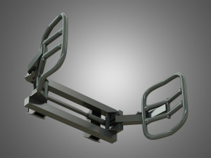 loader kl80-8t with wrapped bale handler 3D-Modell