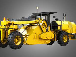 rm500b road reclaimer vehicle Model 3D