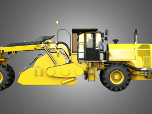 rm500b road reclaimer vehicle Model 3D