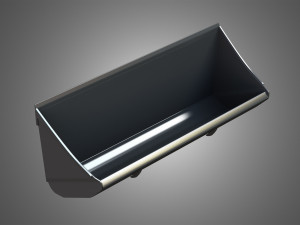 loader kl80-8t with universal bucket - front loader 3D Model
