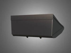 loader kl80-8t with universal bucket - front loader 3D Model