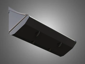 loader kl80-8t with universal bucket - front loader 3D Model