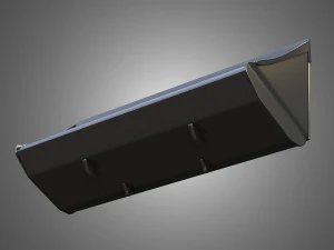 loader kl80-8t with universal bucket - front loader 3D Model