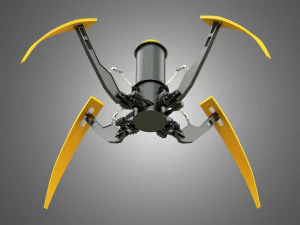 rob&ocirc; aranha ccr Modelo 3D