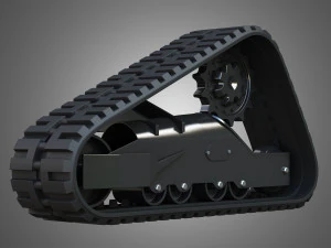 гусеницы т67 3D Модель