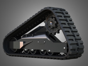 t67 tracks 3D 모델