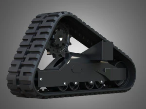 t67 tracks 3D Model