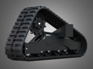 t67 tracks 3D Model