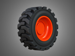t76-s76 bobcat skid steer wheel and tire Model 3D